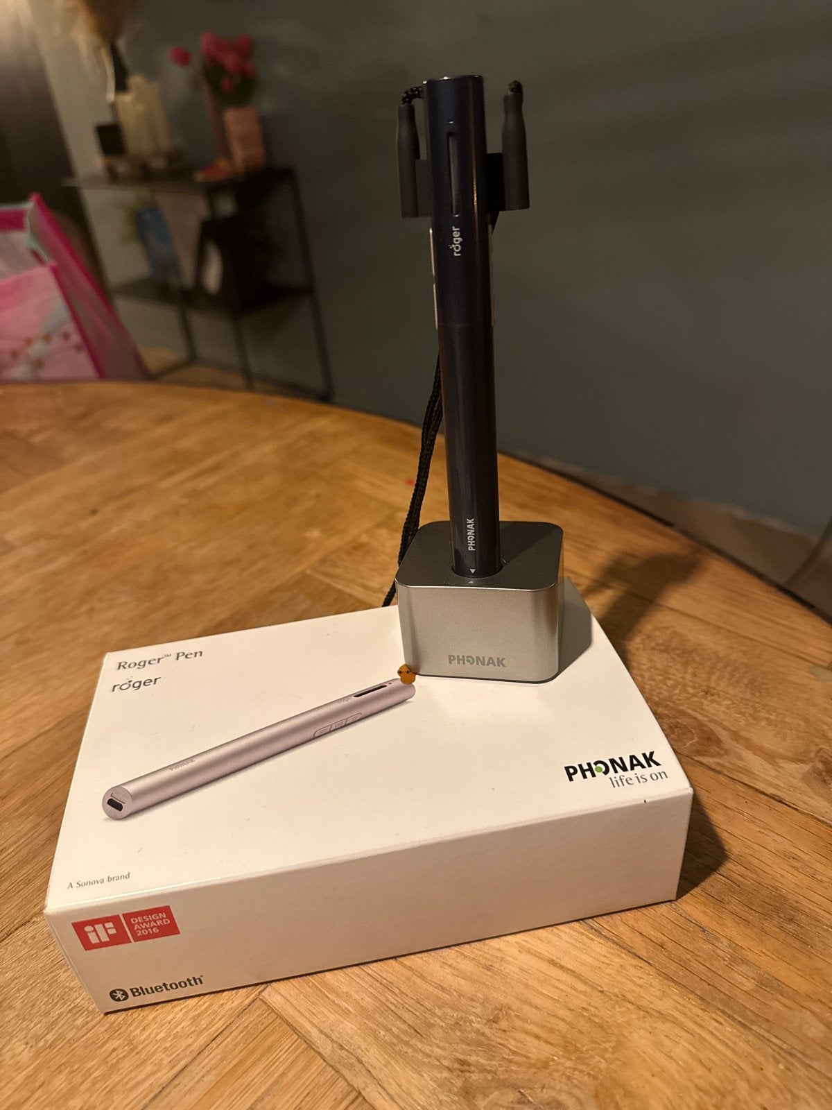 Phonak Roger Pen en hoortoestel - Zo goed als nieuw, Ophalen of Verzenden, Zo goed als nieuw