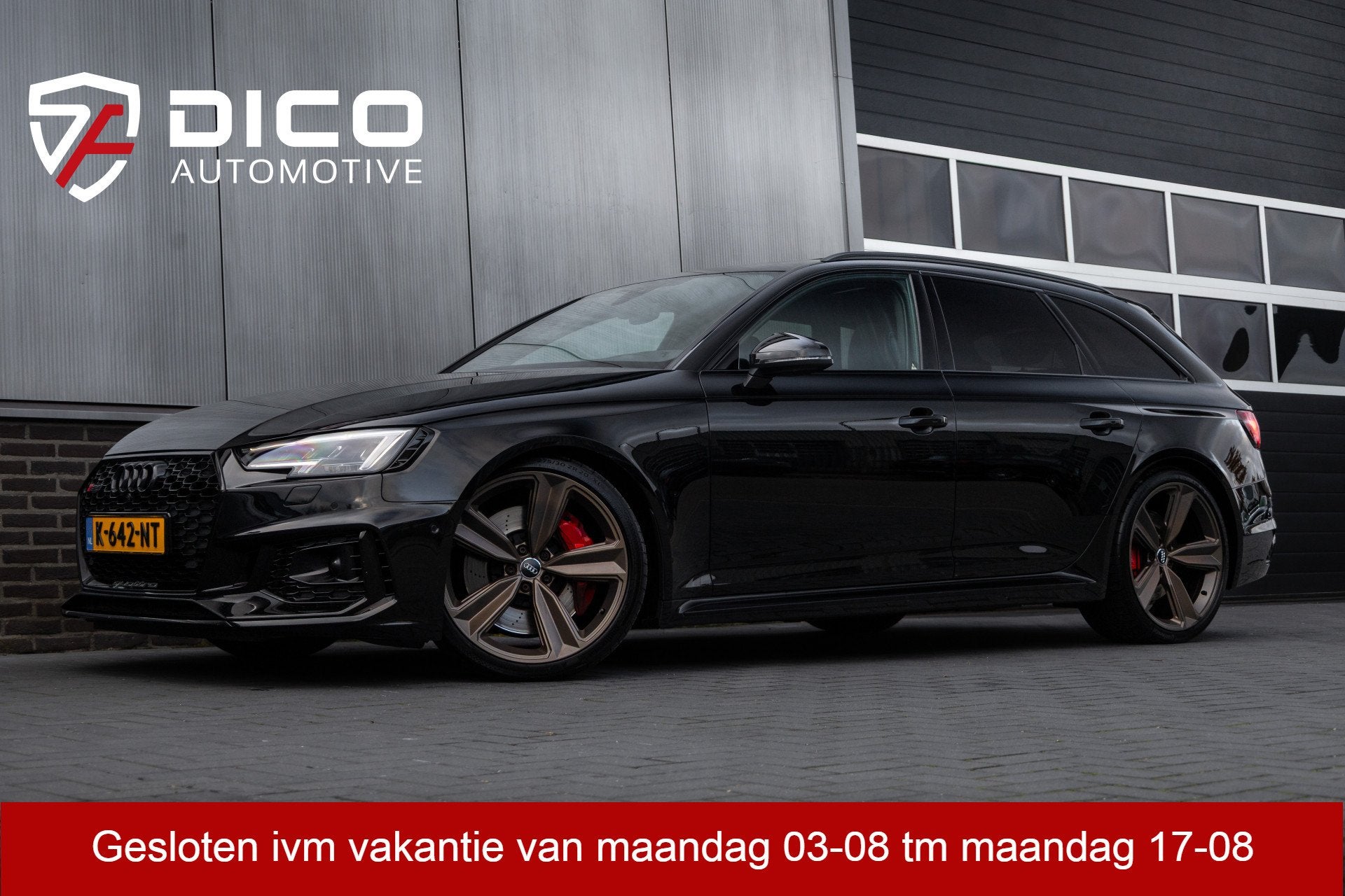 Audi RS4 Avant 2.9 TFSI 451 pk Quattro S-Line /RS-Stoelen/ B, Automaat, Gebruikt, 451 pk, Zwart