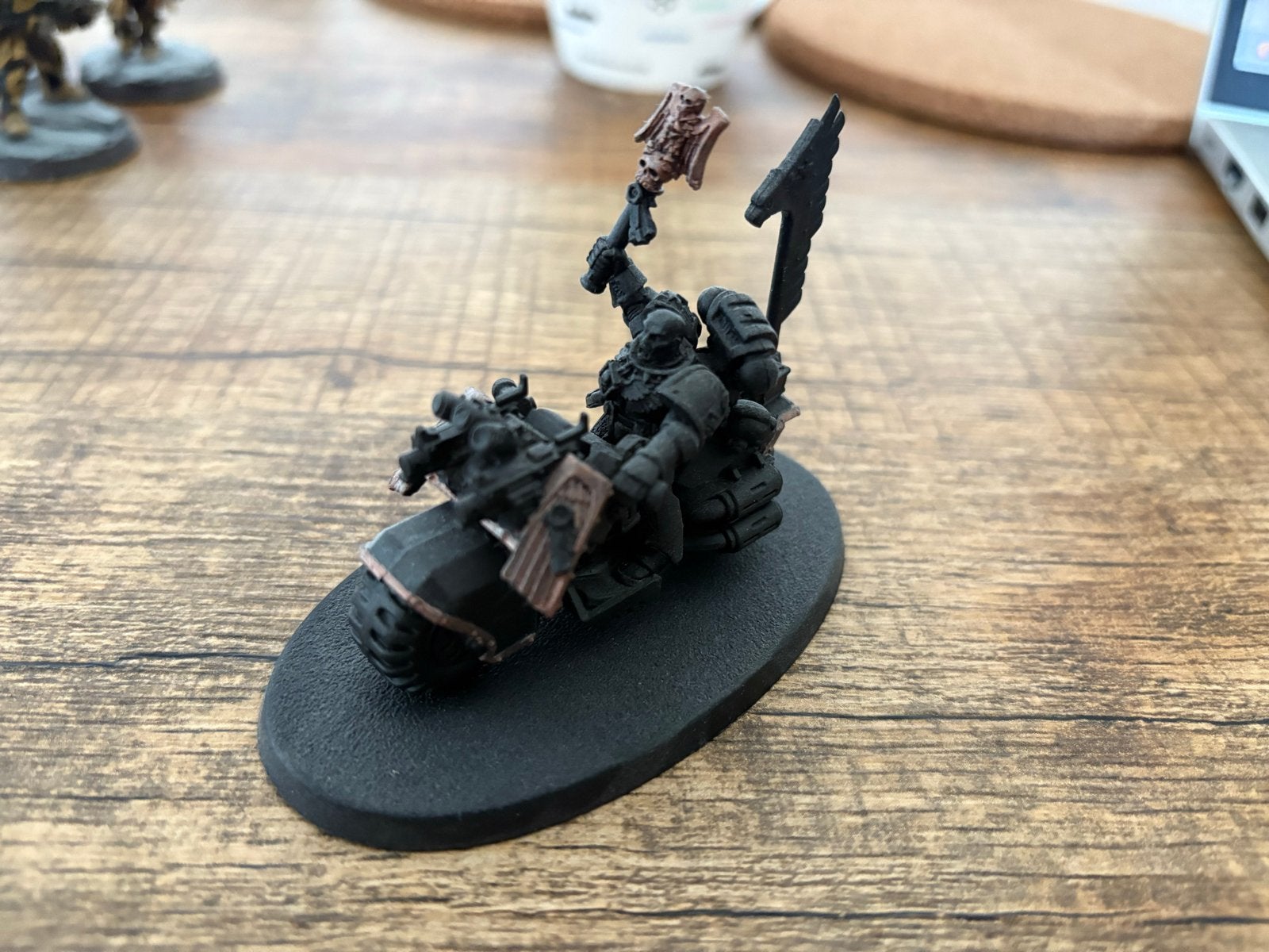 Warhammer 40K: Out of Print Chaplain on Bike (Metaal), Hobby en Vrije tijd, Ophalen of Verzenden, Zo goed als nieuw, Warhammer 40000
