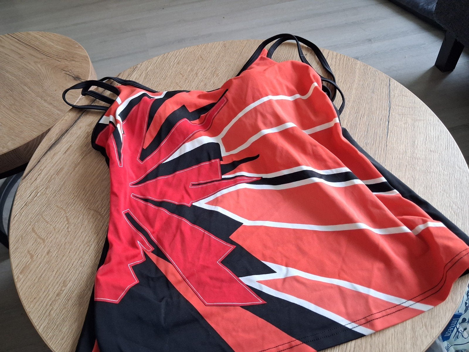 Bikinitop maat 42 - €1,-, Ophalen of Verzenden, Gedragen, Zwart, Bikini