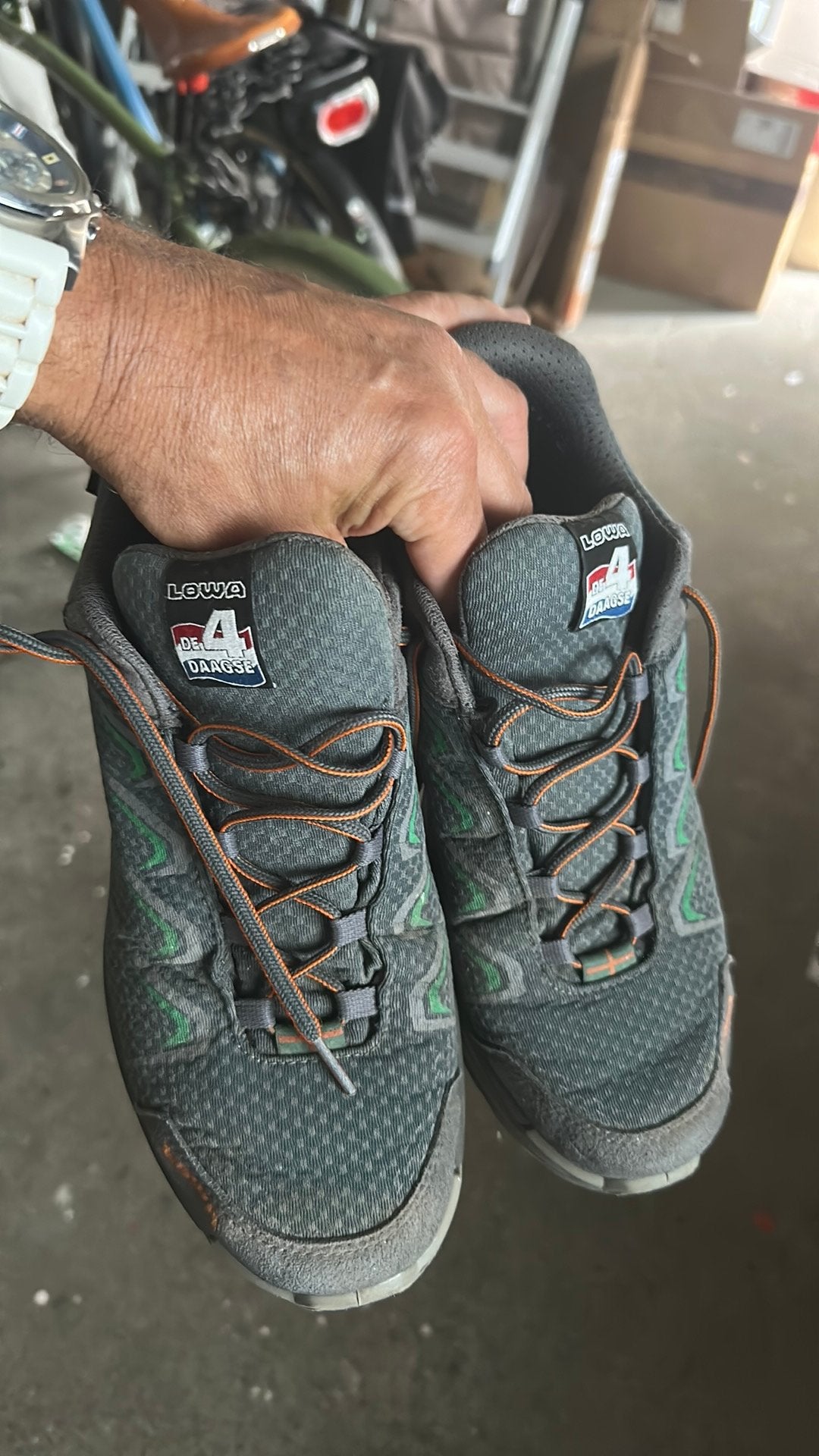 Wandelschoenen vierdaagse lowa 43.5, Sport en Fitness, Bergsport en Wandelen, Ophalen of Verzenden, Gebruikt, Schoenen