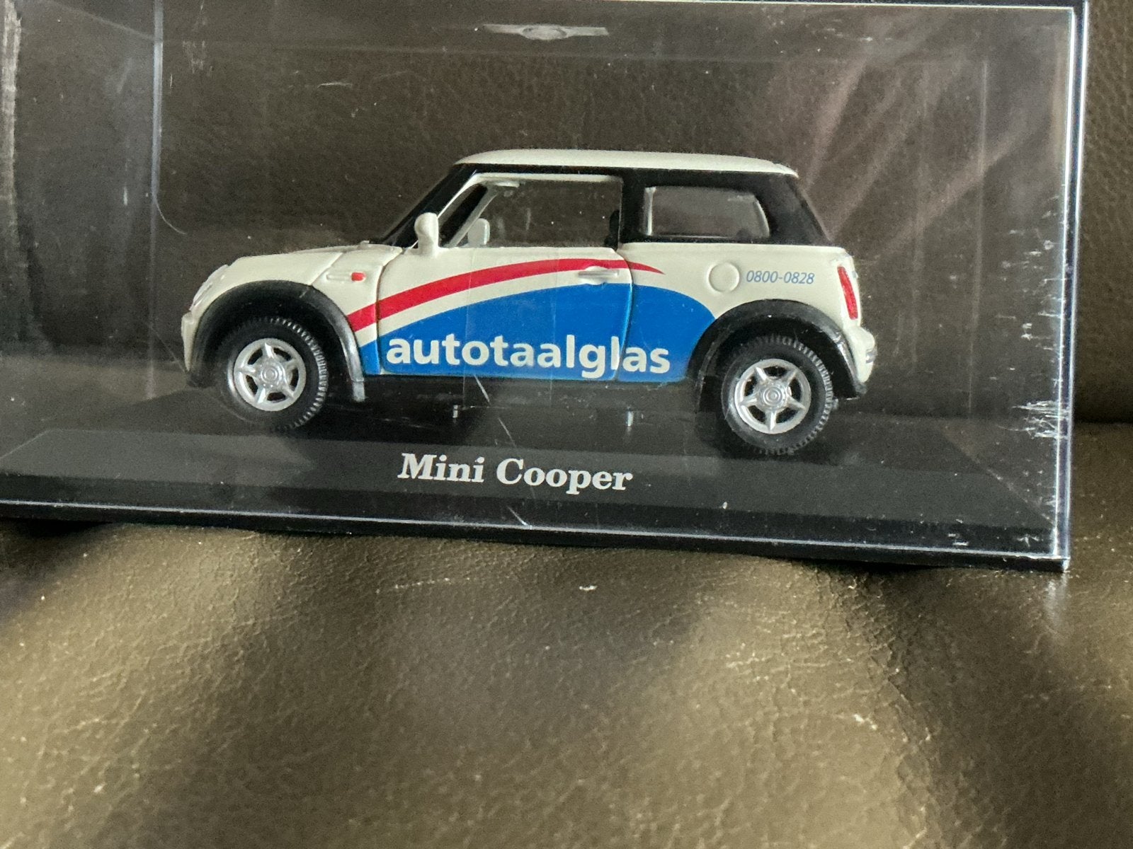 Mini Cooper Autotaalglas modelauto, Ophalen of Verzenden, Zo goed als nieuw, Auto, Overige merken