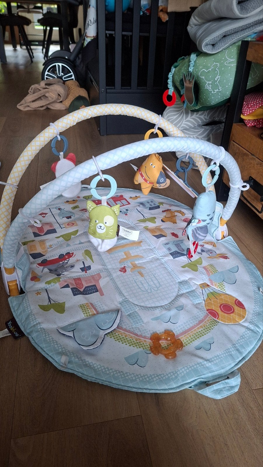 Yookidoo Speelkleed - urban gymotion lay to sit up., Ophalen of Verzenden, Zo goed als nieuw