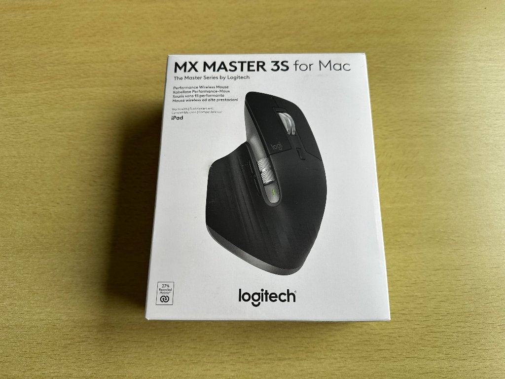 Logitech MX Master 3S for Mac muis, Computers en Software, Muizen, Rechtshandig, Muis, Ergonomisch, Ophalen of Verzenden