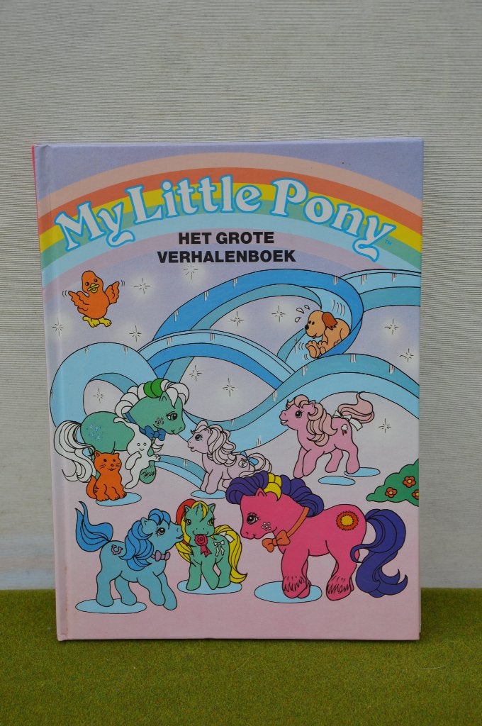 Vintage boek: Het grote verhalenboek van My Little Pony 1988, Verzamelen, Speelgoed, Ophalen of Verzenden, Gebruikt
