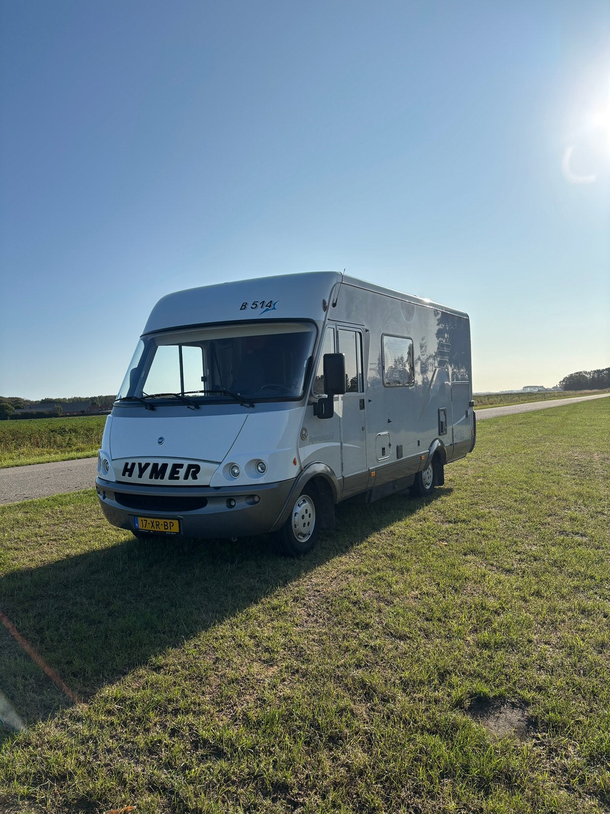 Ruime Fiat Hymer B514 camper met hefbed, veel vernieuwd, Achteruitrijcamera, Ringverwarming, Fiat, 6 tot 7 meter