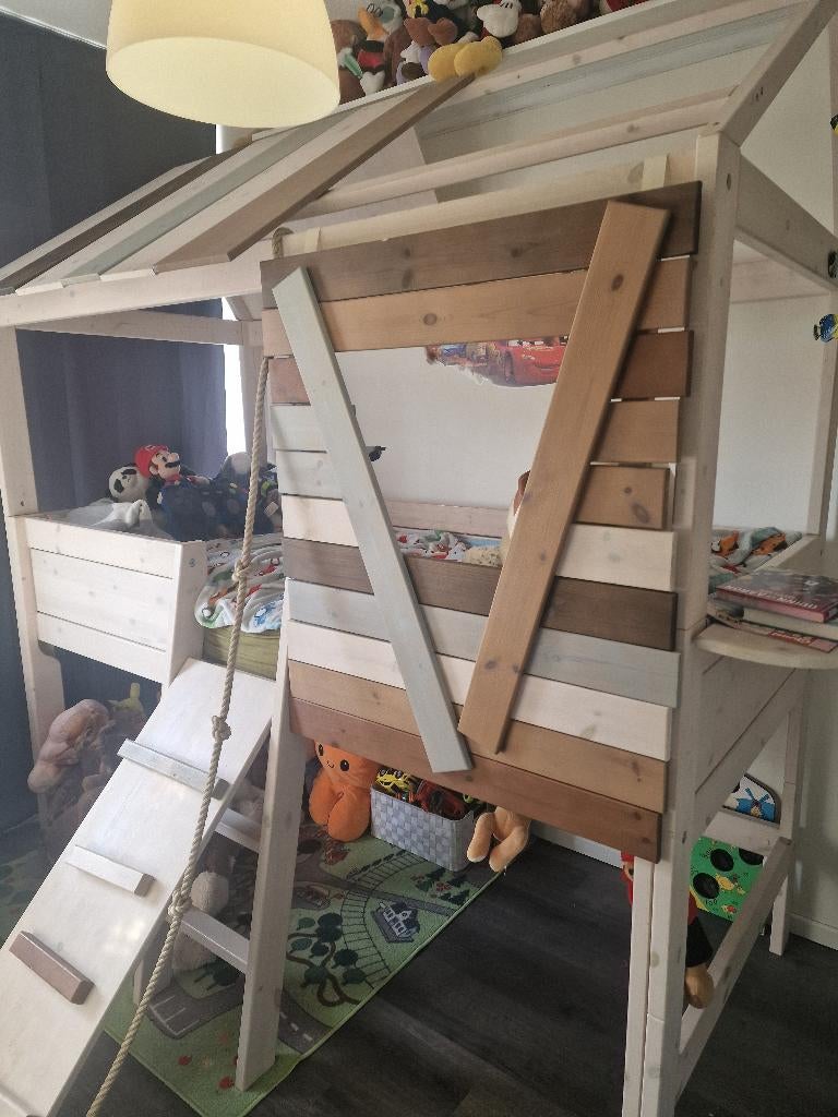 boomhutbed Lifetime, Ophalen, Gebruikt, Halfhoogslaper