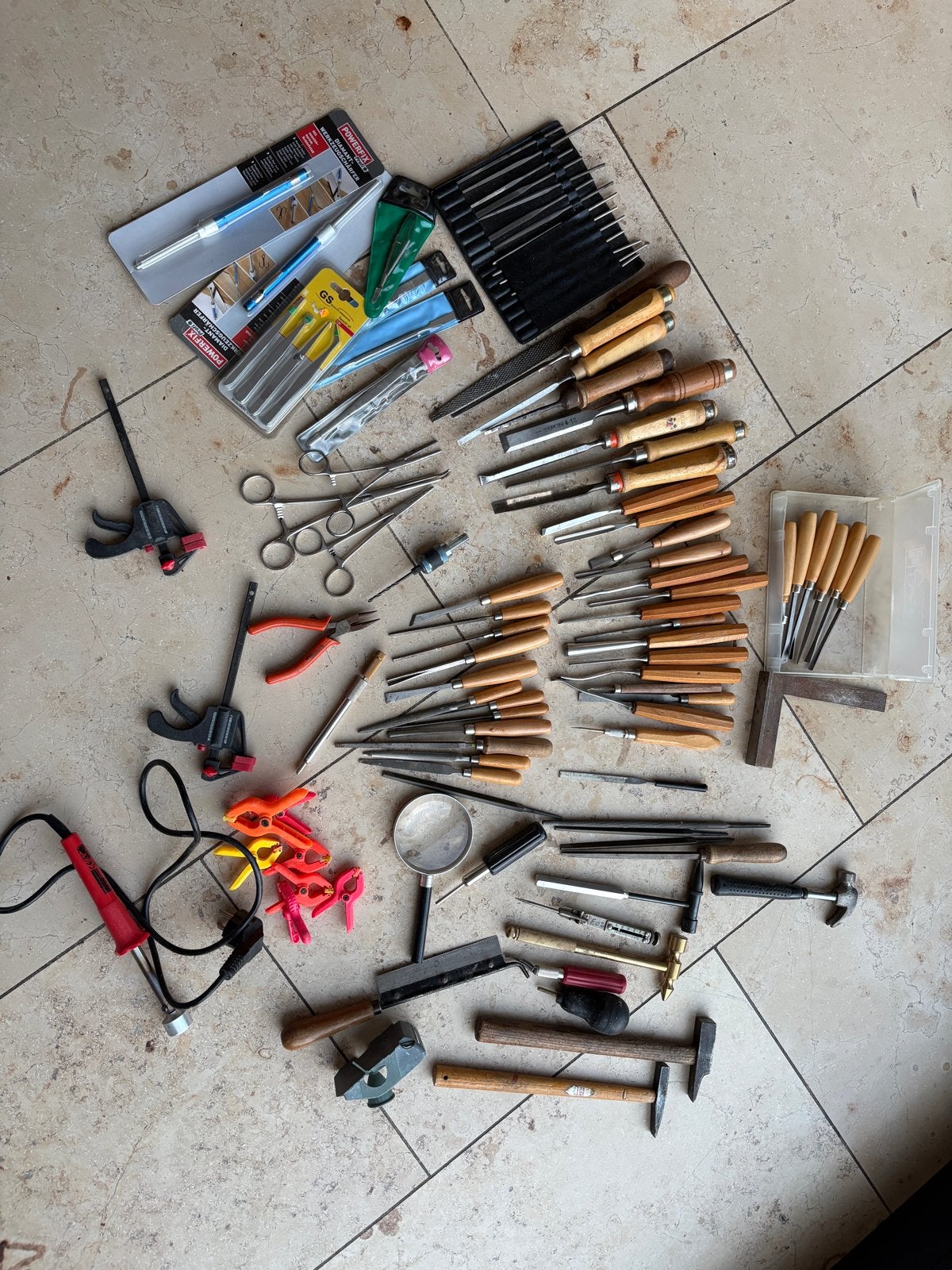 Grote partij modelbouw gereedschap, Ophalen, Gebruikt, Groter dan 1:32