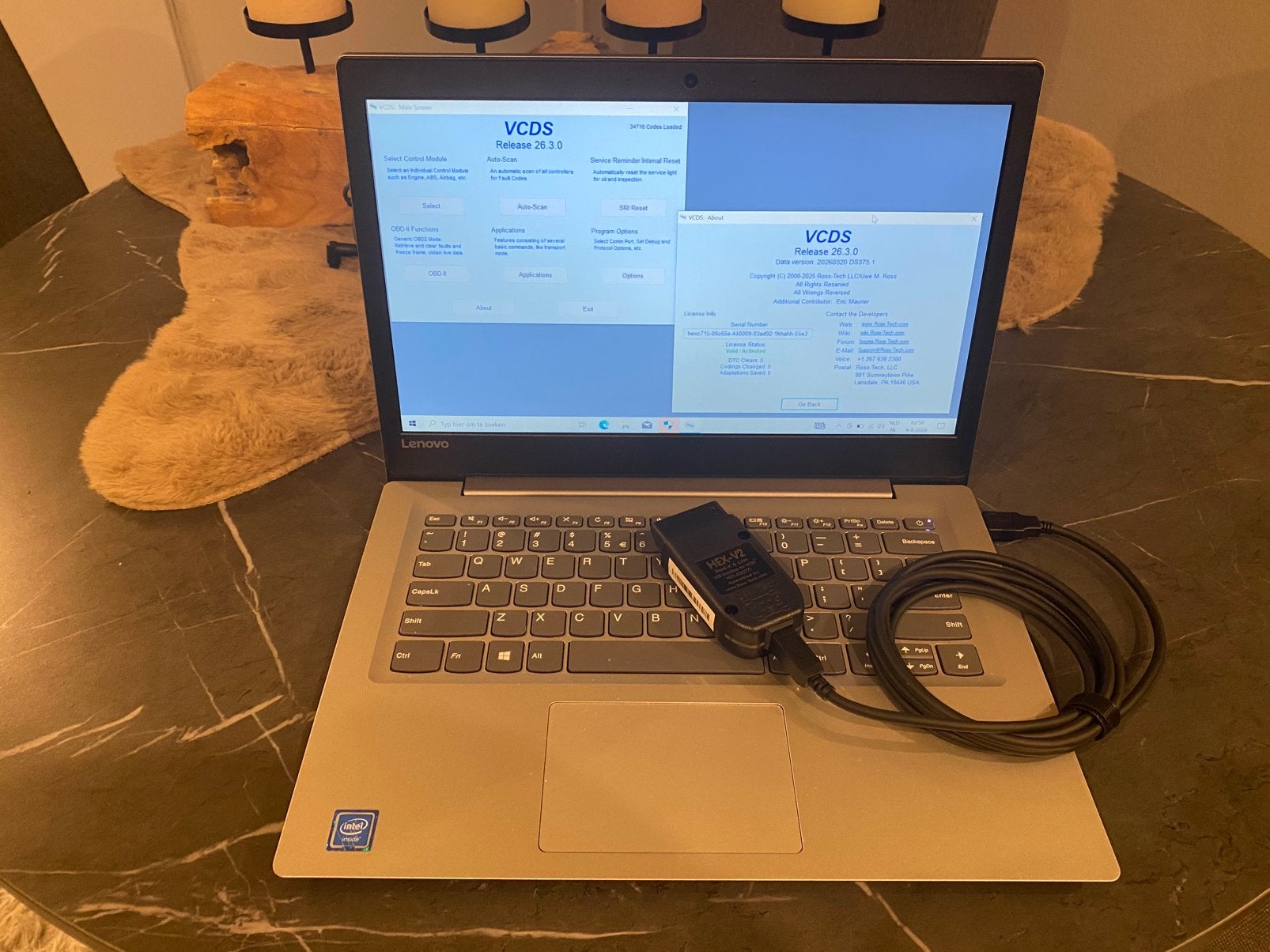 Laptop vcds vagcom vw seat skoda audi diagnose systeem, Ophalen, Zo goed als nieuw