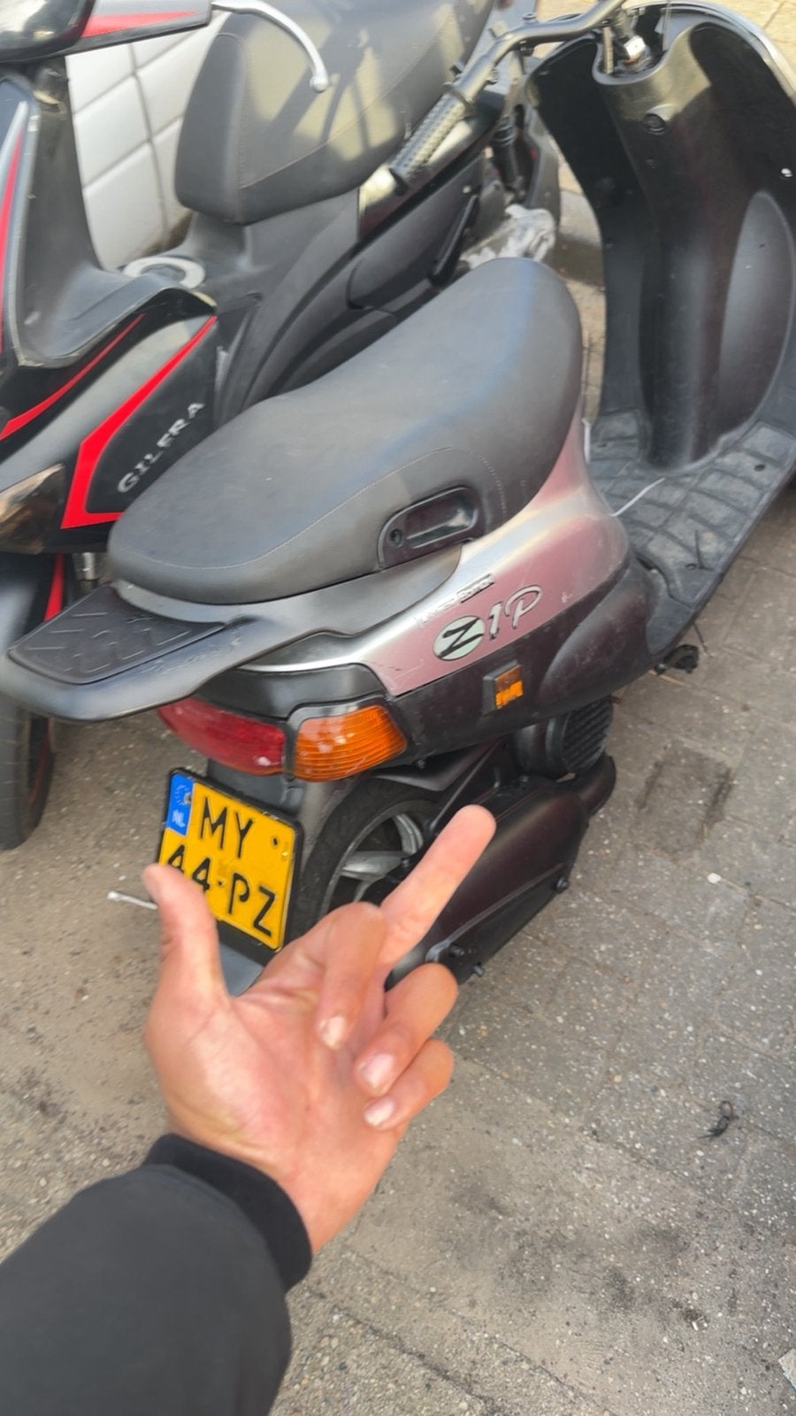 Zip type 3 172cc snor!!, Fietsen en Brommers, Scooters | Piaggio, Ophalen, Zo goed als nieuw, Tweetakt, Zip