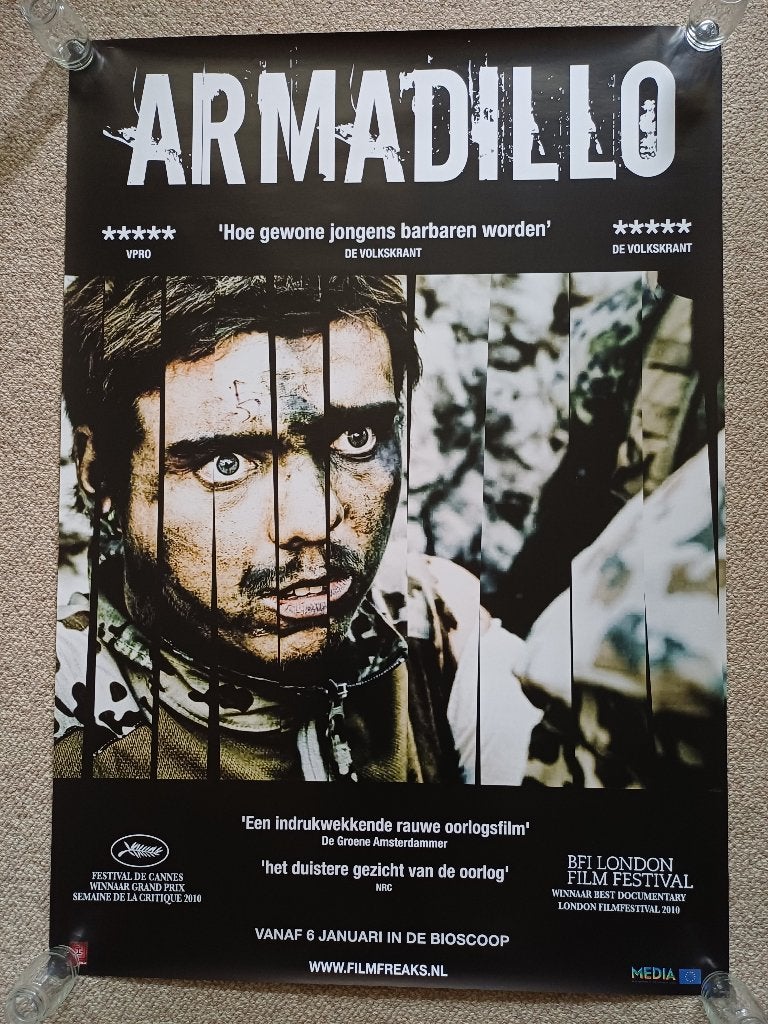 ARMADILLO      filmposter., Verzamelen, Rechthoekig Staand, Verzenden, Zo goed als nieuw, A1 t/m A3