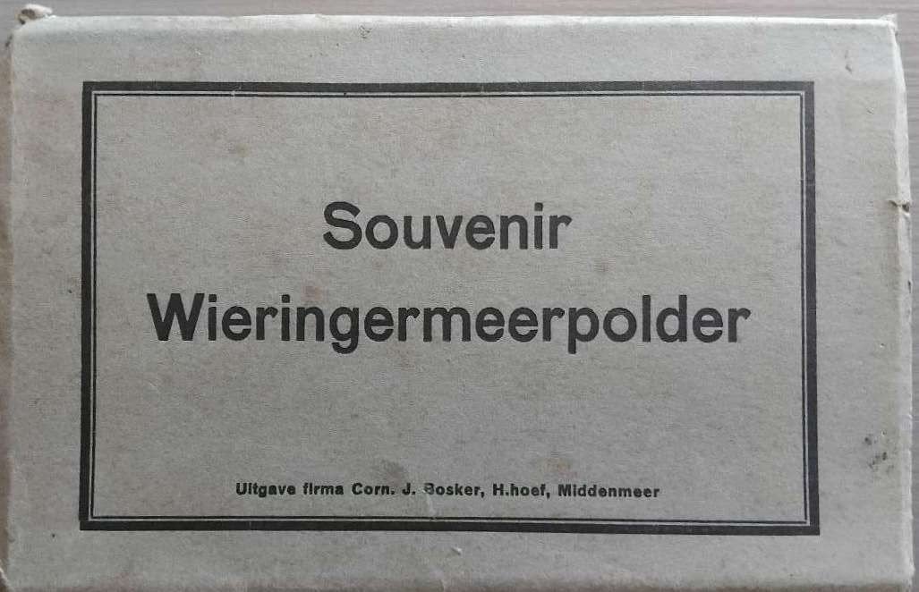 Souvenirboekje Wieringermeerpolder (Middenmeer) Jaren 30/40, Verzamelen, Ophalen of Verzenden, 1920 tot 1940, Ongelopen, Zuid-Holland