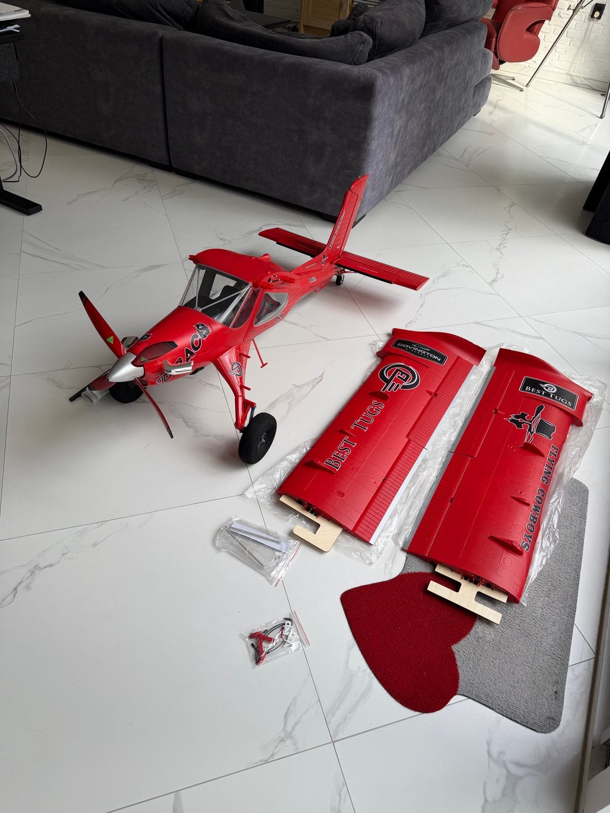 E-flite Draco 2.0m RC Vliegtuig - Nieuw, Nieuw, Groter dan 1:72, Vliegtuig, Ophalen