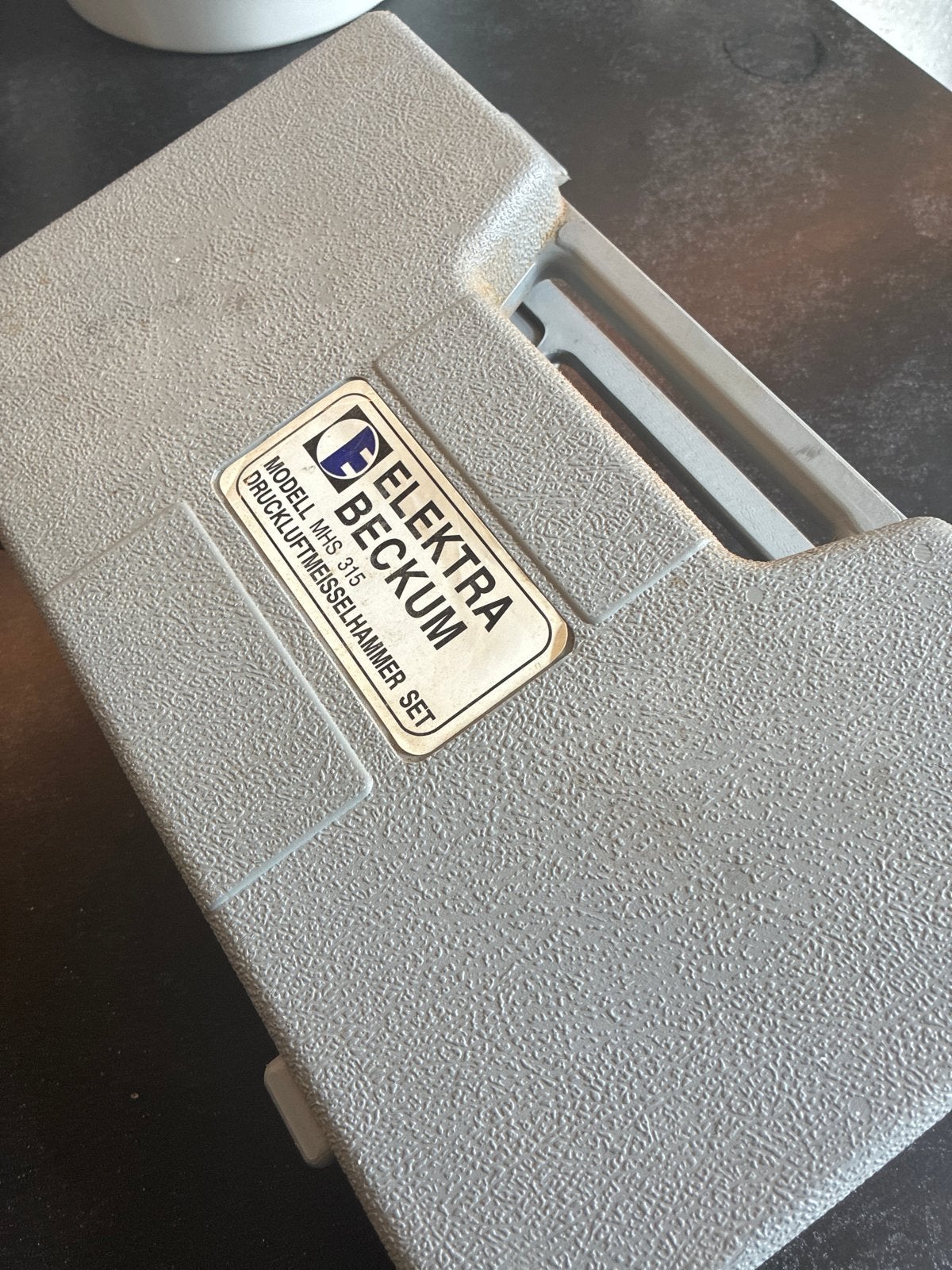 Elektra Beckum Drukmeisselhamer Set MHS 315, Ophalen of Verzenden, Gebruikt, Hamer, Overige merken