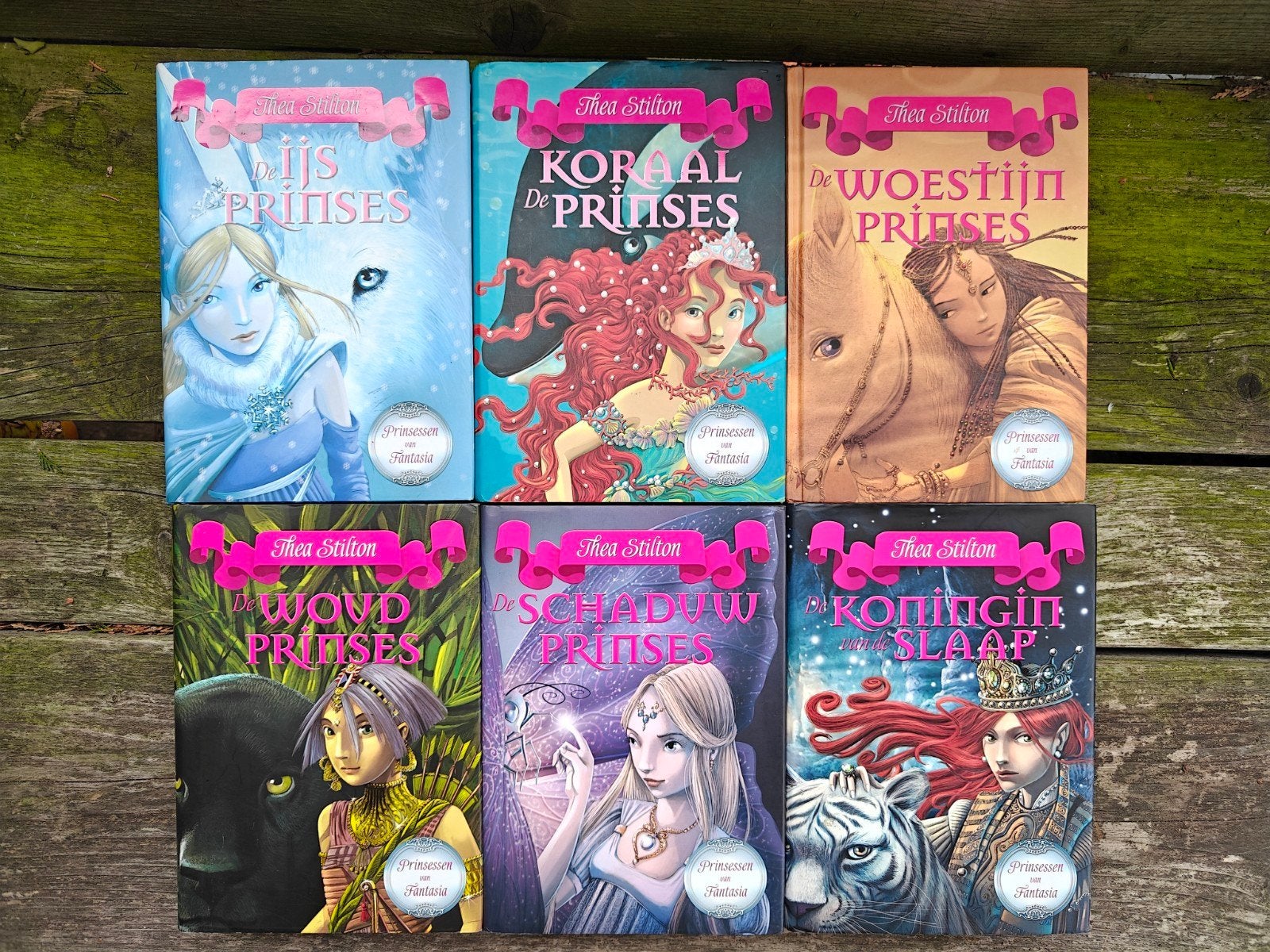 6 Boeken van de serie: De prinsessen van Fantasia., Ophalen of Verzenden, Zo goed als nieuw