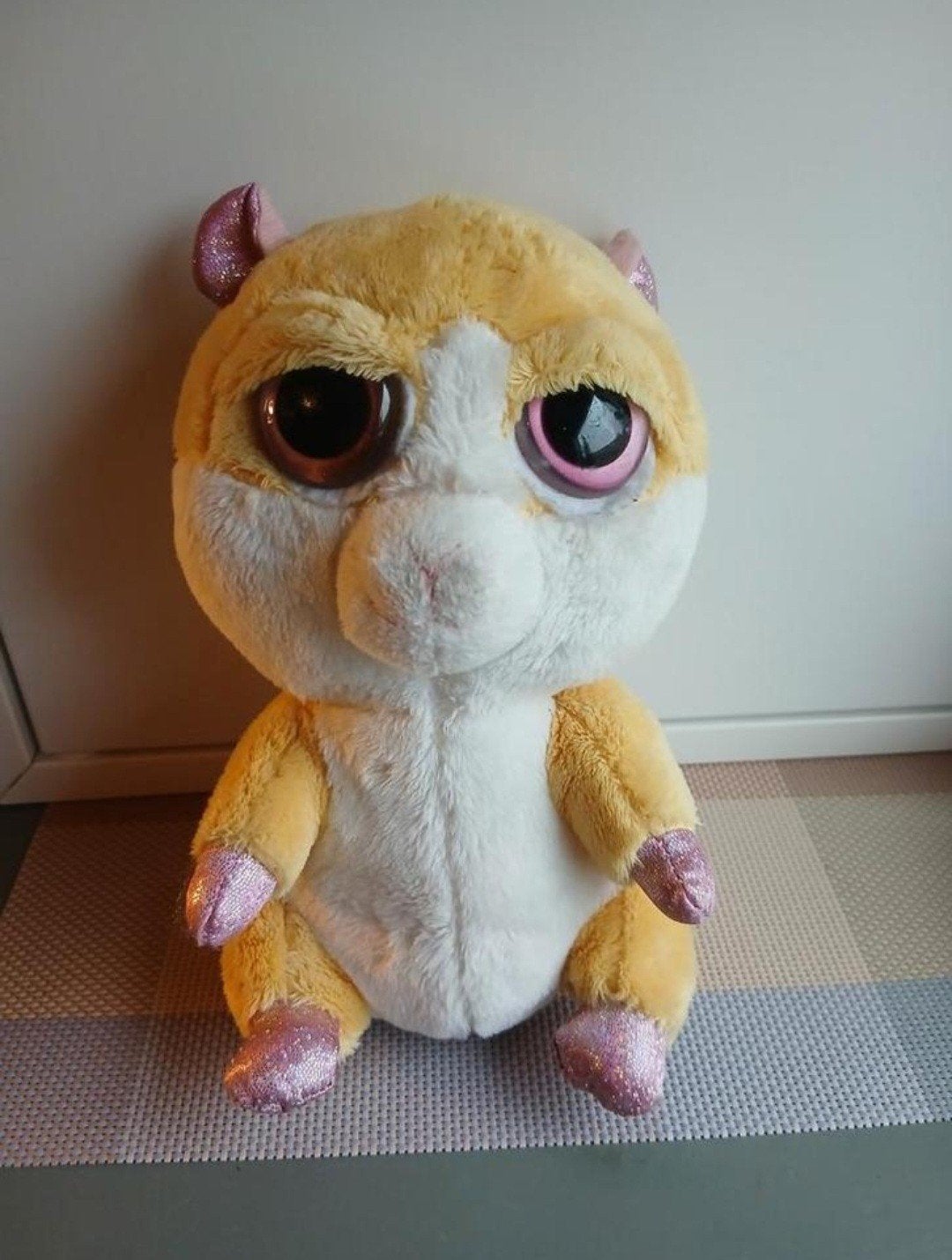 Hamster knuffel, 17 cm, Ophalen of Verzenden, Overige typen