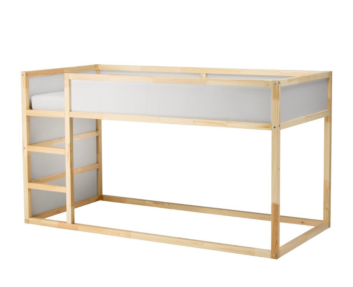 Ikea Kura omkeerbare hoogslaper inclusief dino bedtent, Ophalen, Zo goed als nieuw, Hoogslaper