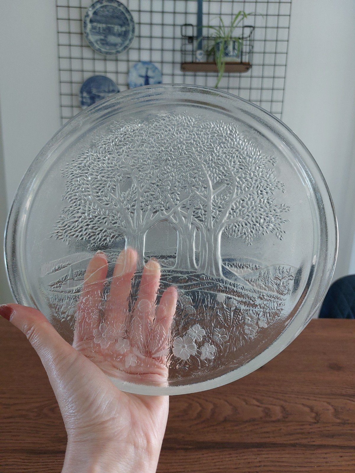 Serveerschaal "Sommerland" van Walther Glas, Antiek en Kunst, Ophalen of Verzenden