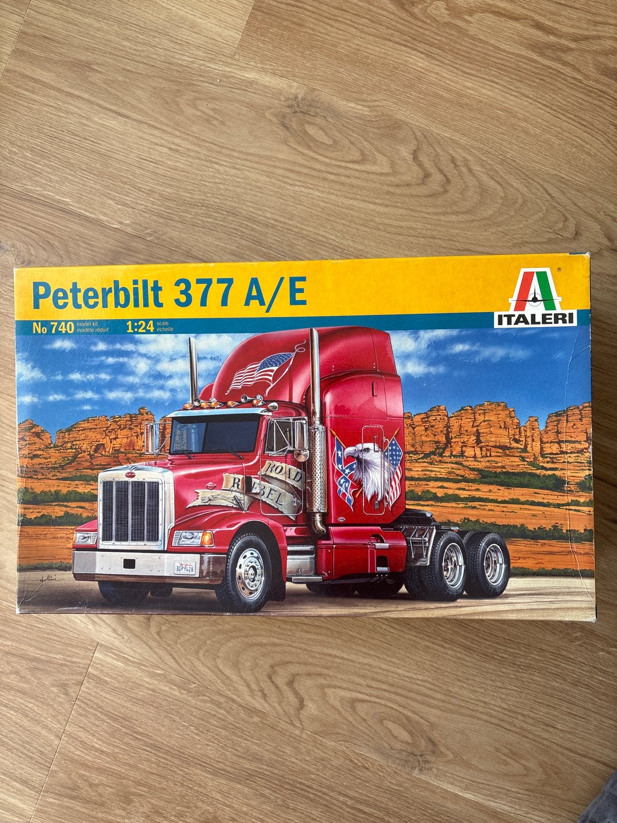 Italeri Peterbilt 377 A/E modelbouw vrachtwagen 1:24, Italeri, 1:32 tot 1:50, Nieuw, Ophalen of Verzenden