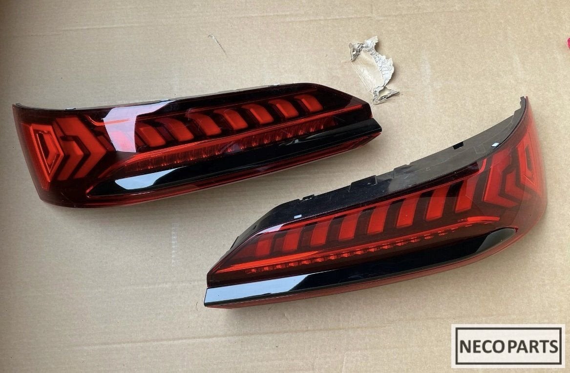 AUDI Q7 4M 4M0 FACELIFT MATRIX LED ACHTERLICHTEN ORIGINEEL, Gebruikt, -, -, -
