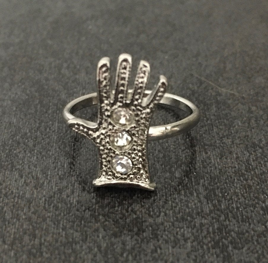 Nieuw - Michael Jackson Billie Jean ring maat 17, Ophalen of Verzenden, Nieuw