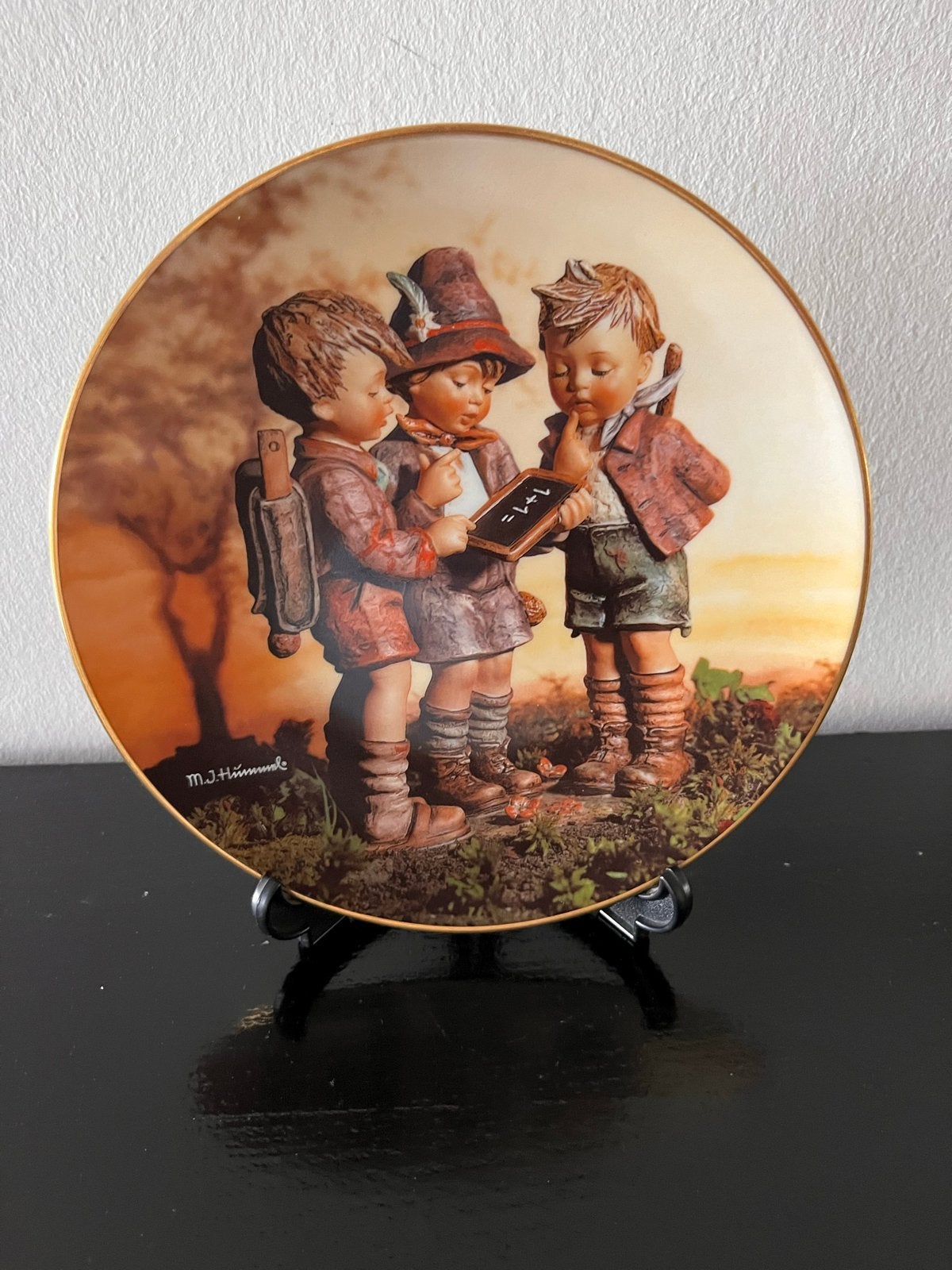 Vier Hummel wandborden 2647B, 247, 1189, 9861, Ophalen of Verzenden
