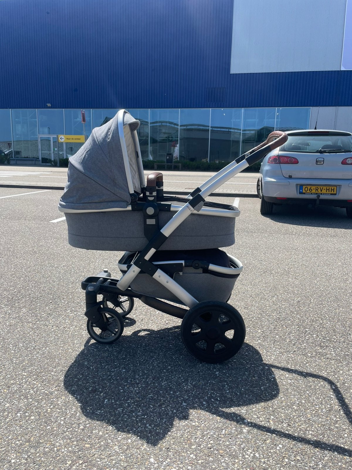 Joolz GEO 2 Duo wagen, Zo goed als nieuw, Combiwagen, Verstelbare duwstang, Ophalen