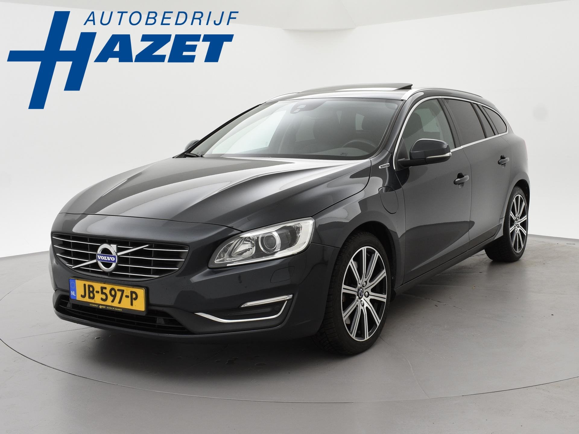 Volvo V60 2.4 D6 TWIN ENGINE SUMMUM EURO 6 + SCHUIFDAK | TRE, Auto's, Automaat, Euro 6, Vierwielaandrijving, 1880 kg