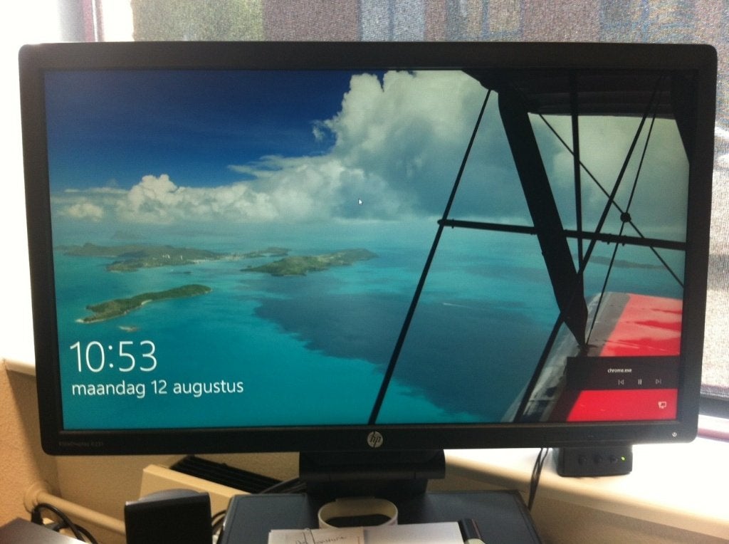 HP Elite display e231 23" monitor LCD, Computers en Software, Monitoren, Ophalen, 3 tot 5 ms, Full HD, Hewlet Packard HP