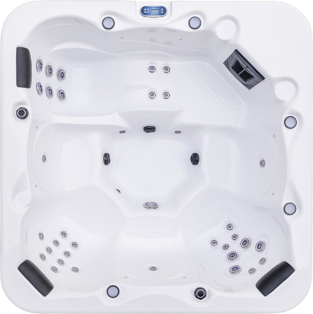 NIEUW 200x200 Jacuzzi Spa BALBOA systeem + Cover en Garantie, Ophalen, Nieuw, Filter, Vast