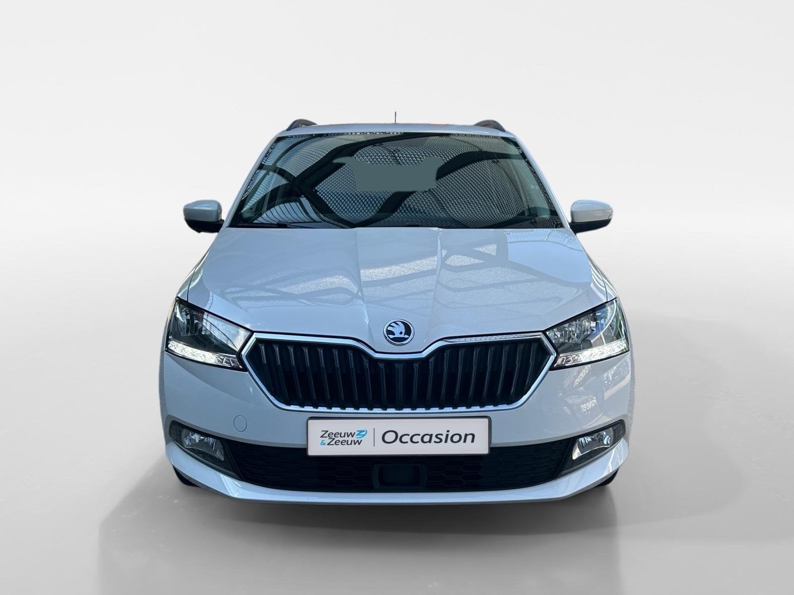 Skoda Fabia Combi 1.0 TSI Ambition | Airco | Apple/Android C, Auto's, Voorwielaandrijving, 12 maanden, Stof, Gebruikt