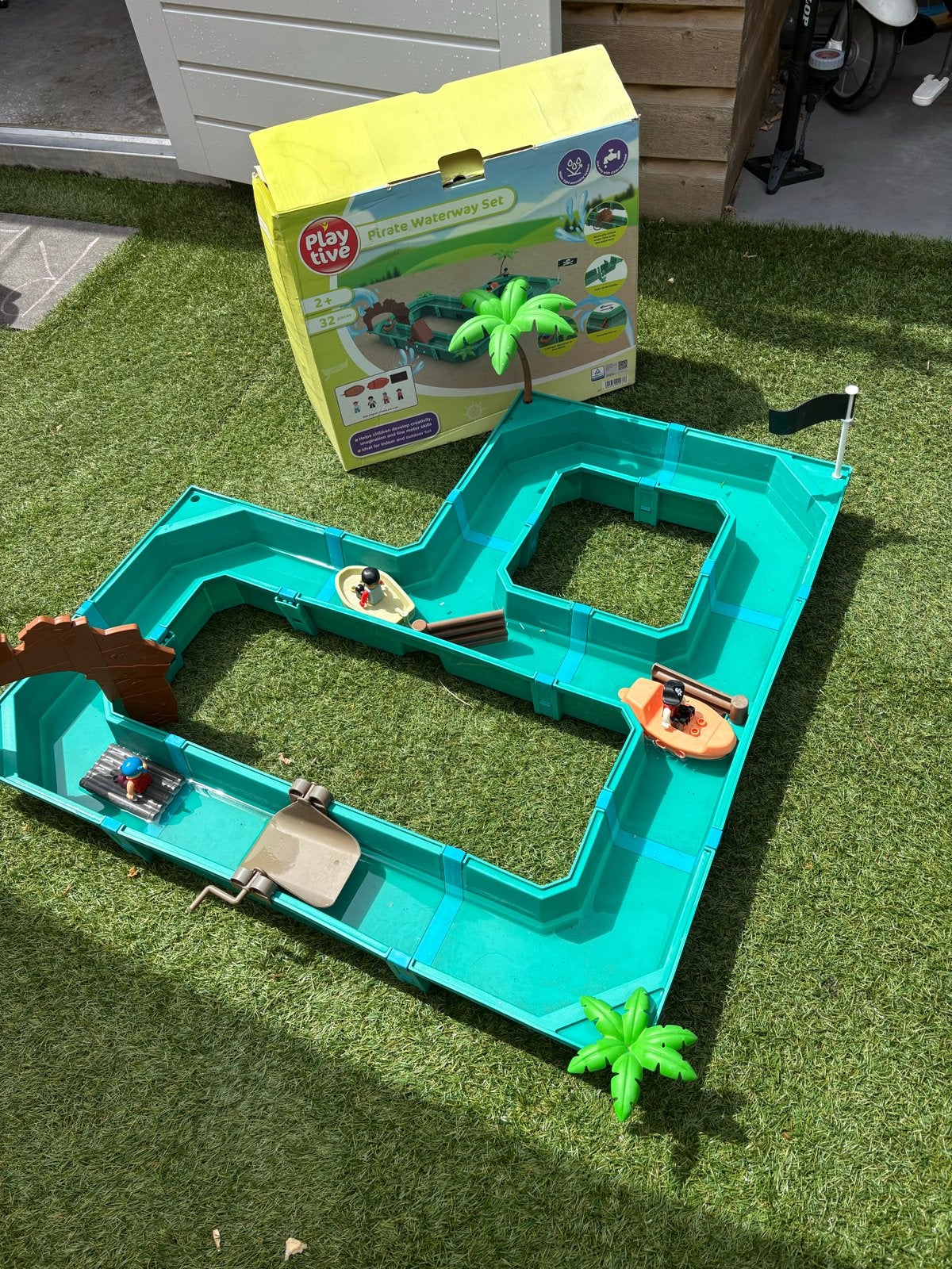 Playtive Piraten Waterbaan Set - Speelgoed Water, Ophalen, Gebruikt, Jongen of Meisje
