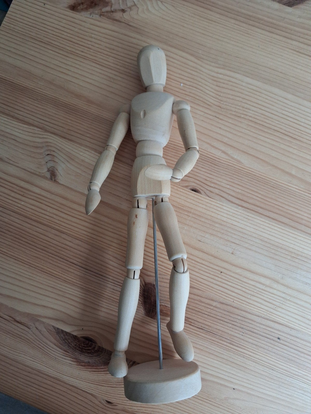 Houten Tekenpop 35cm - Nieuw, Ophalen of Verzenden, Nieuw, Overige typen