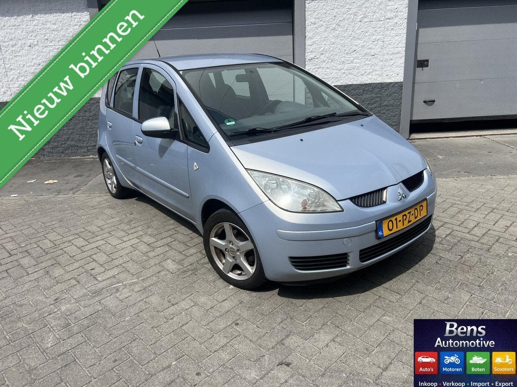 Mitsubishi Colt 1.3 | Airco | 5 DRS | APK 2027 | Isofix |NAP, Gebruikt, 31 €/maand, Blauw, Colt
