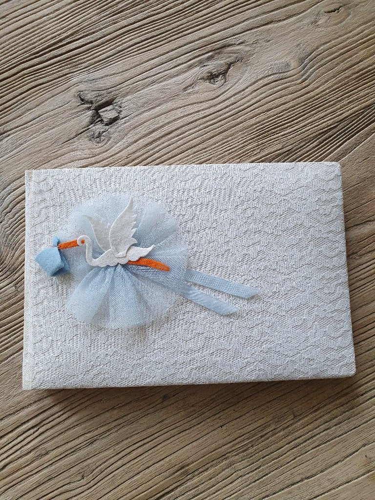 Laaks Brocante, vintage geboorteboek,, Kinderen en Baby's, Ophalen of Verzenden, Zo goed als nieuw