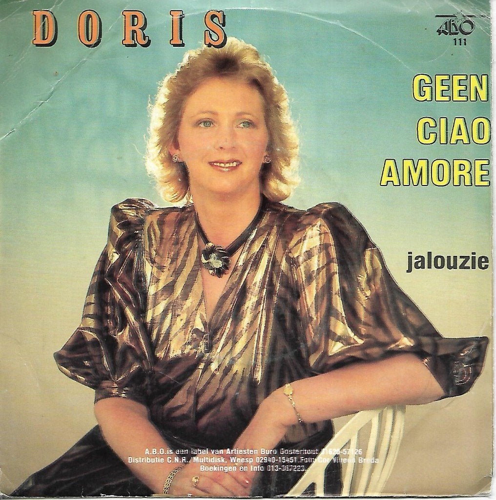 Doris - Geen ciao amore, Ophalen of Verzenden, Gebruikt, 7 inch, Nederlandstalig