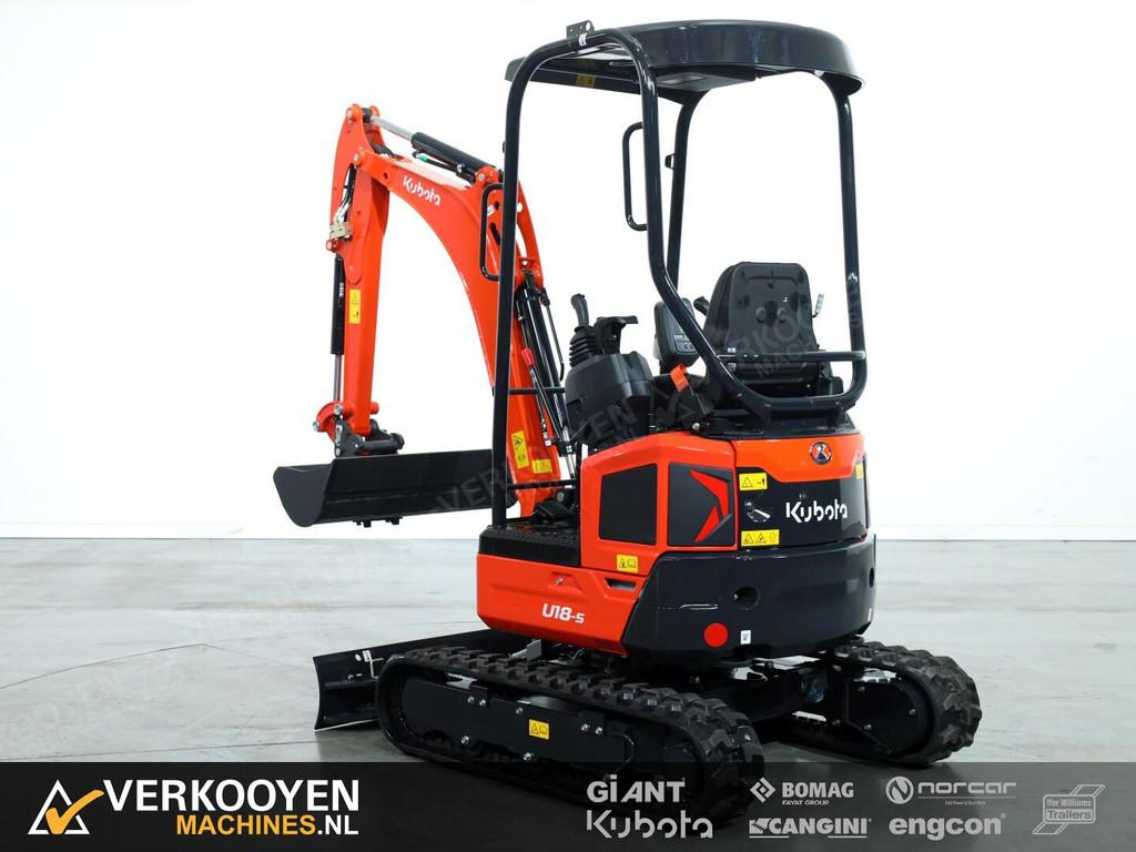 2026 Kubota U18-5 Hi Spec VK10809, Graafmachine