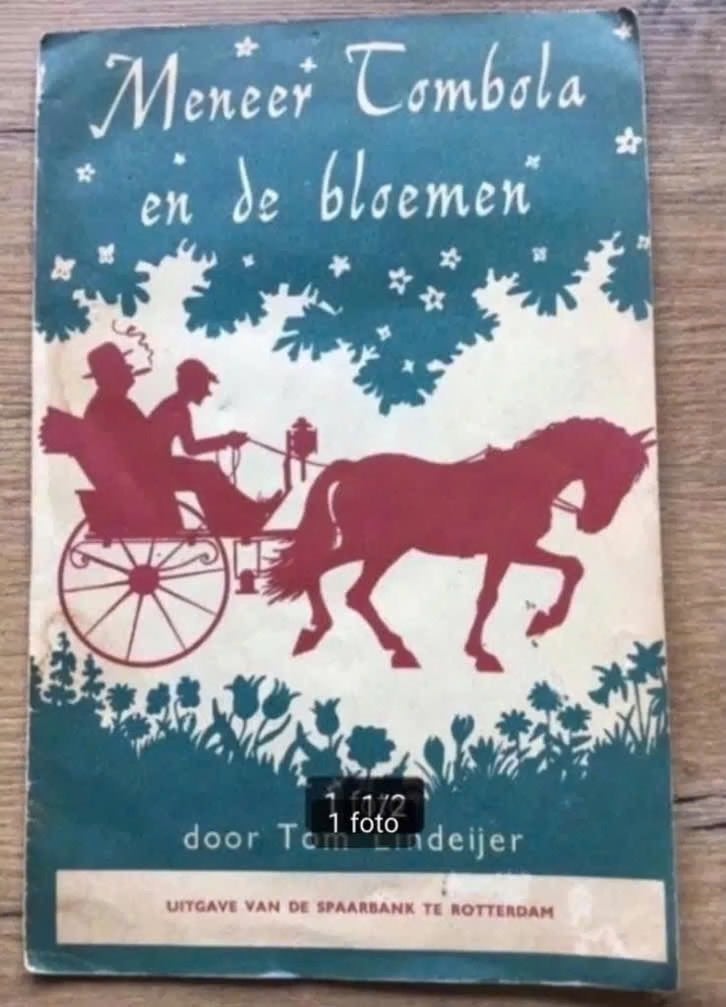Compleet plaatjesalbum meneer Tombola en de bloemen, Ophalen of Verzenden, Gelezen, Plaatjesalbum
