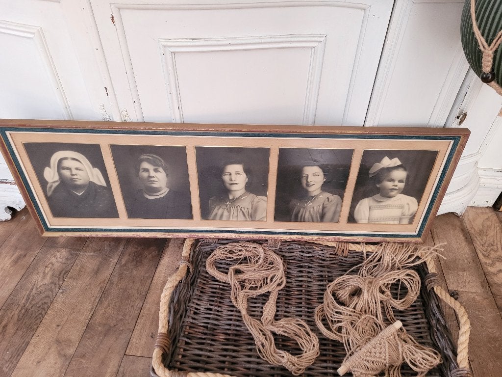 1 m brede vintage lijst