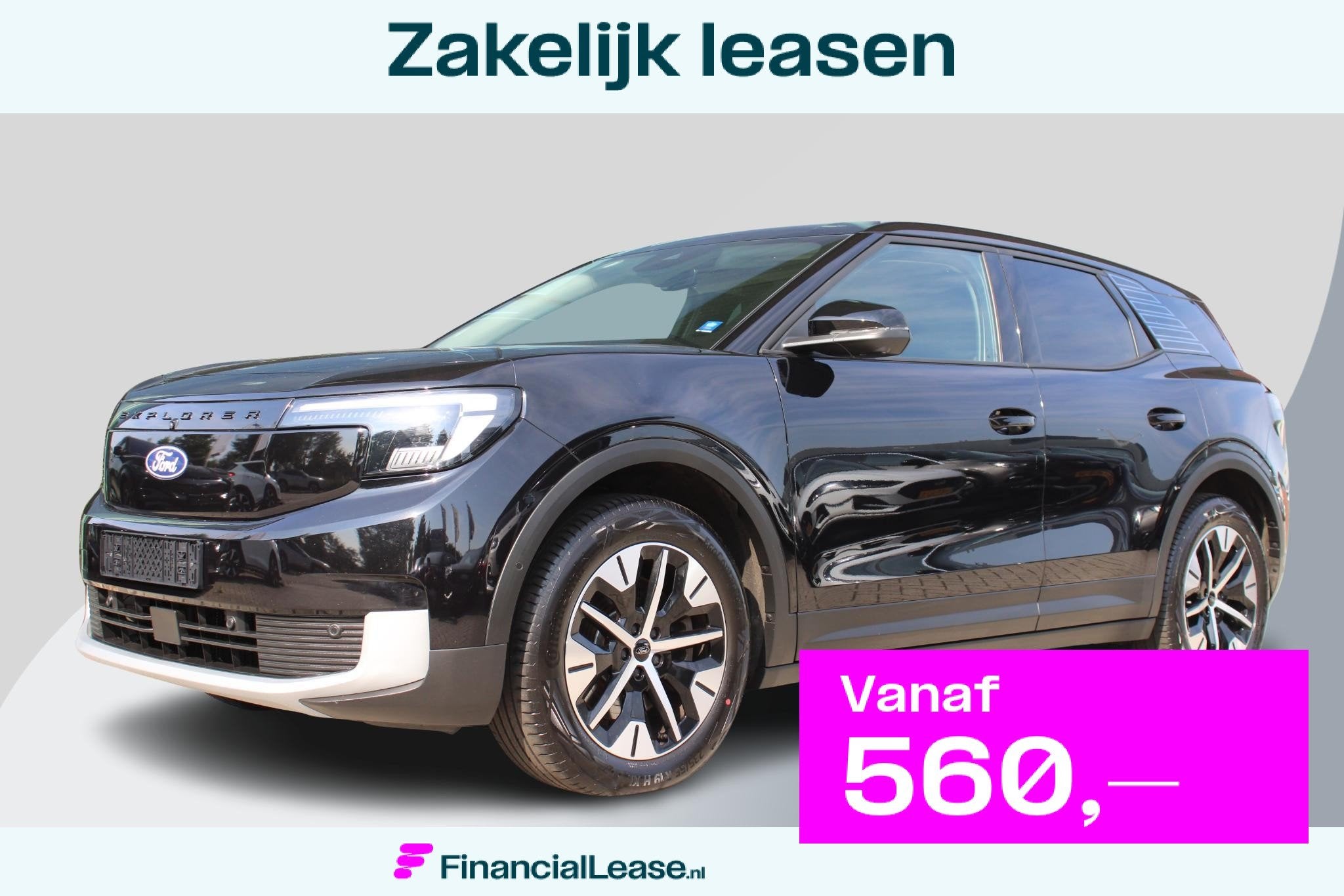 Ford Explorer Select Extended Range AWD 79 kWh | Adaptive Cr, Automaat, Stof, Gebruikt, Explorer