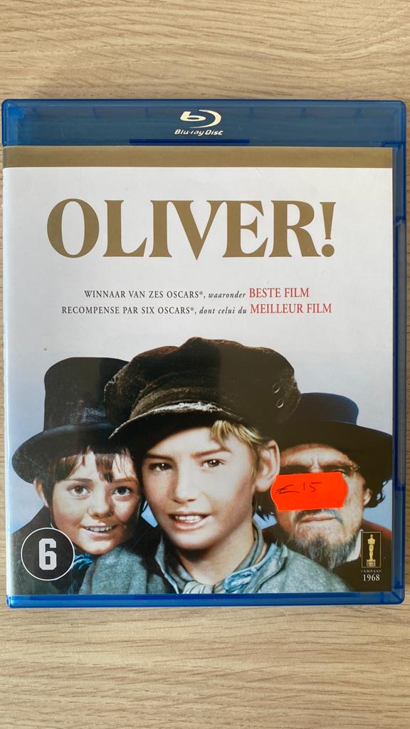 Oliver! blu ray NL versie, Ophalen of Verzenden, Zo goed als nieuw, Avontuur