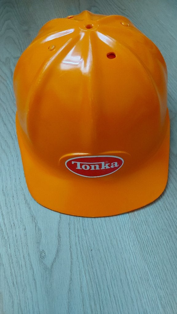 Bouwhelm oranje voor kinderen, Kinderen en Baby's, Ophalen of Verzenden, Gebruikt