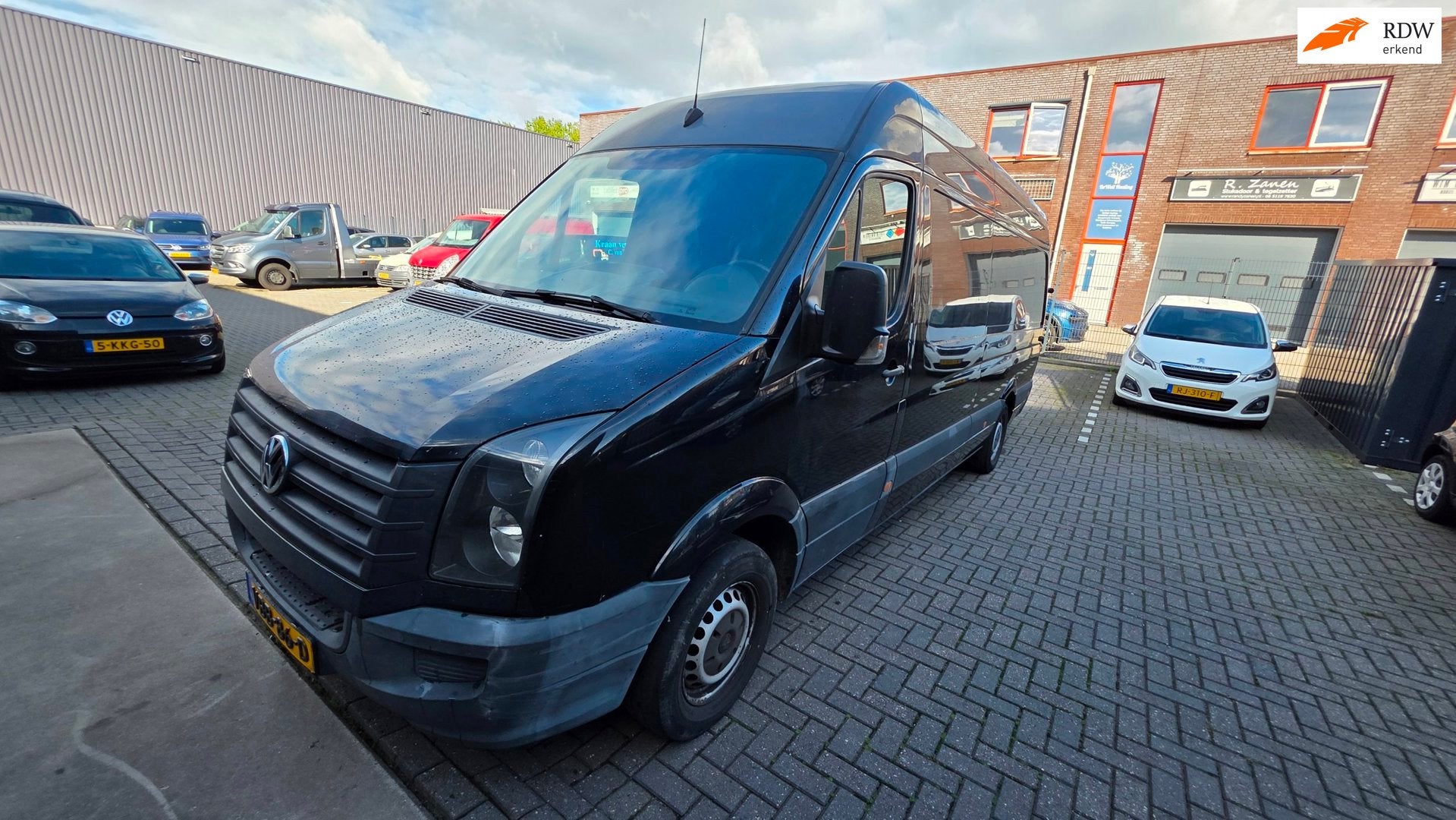 Volkswagen Crafter 35 2.0 TDI L3H2 BM LAADKLEP ! DISTRIBUTIE, Euro 5, 4 cilinders, Volkswagen, Zwart