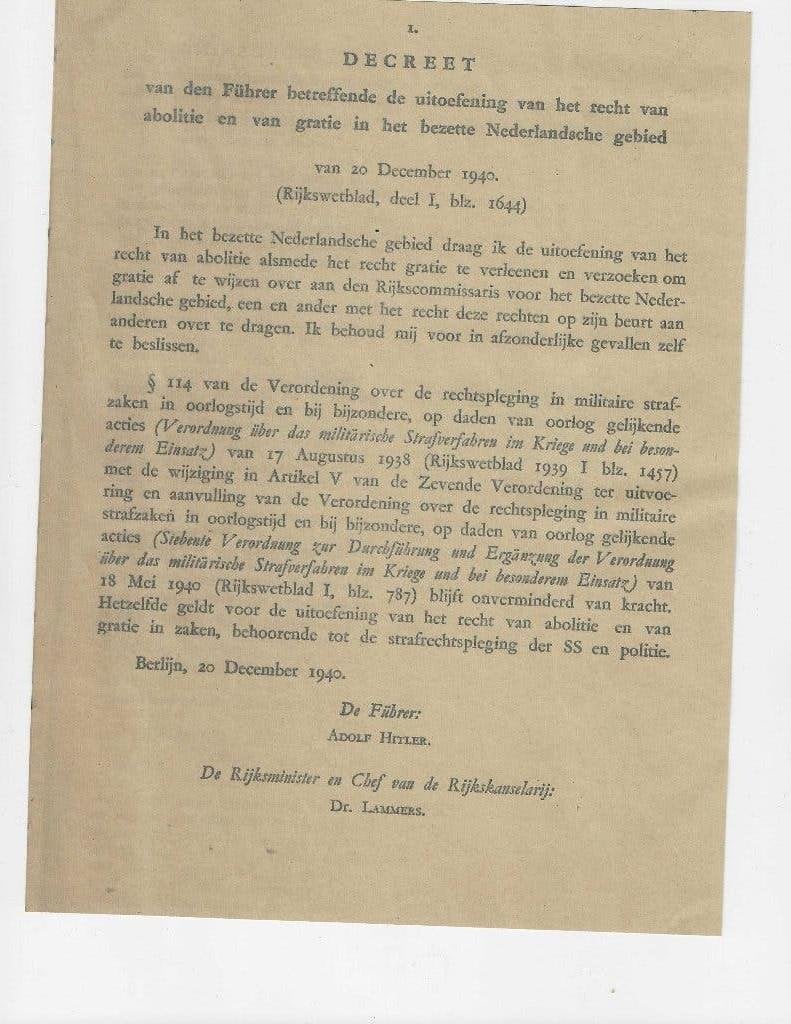 Decreet van de Führer Adolf Hitler (1940), Ophalen, Overige soorten, Duitsland, Boek of Tijdschrift