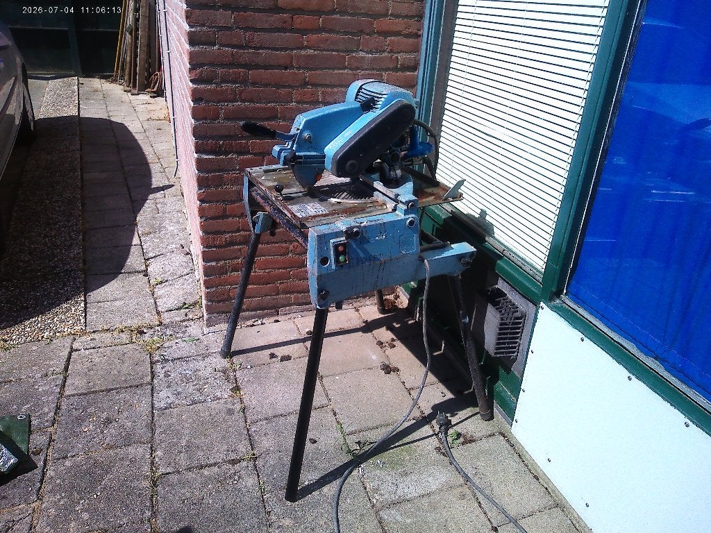 elu flipoverzaag tgs172 zie omschrijving, Ophalen, Gebruikt, Cirkelzaag, Elu