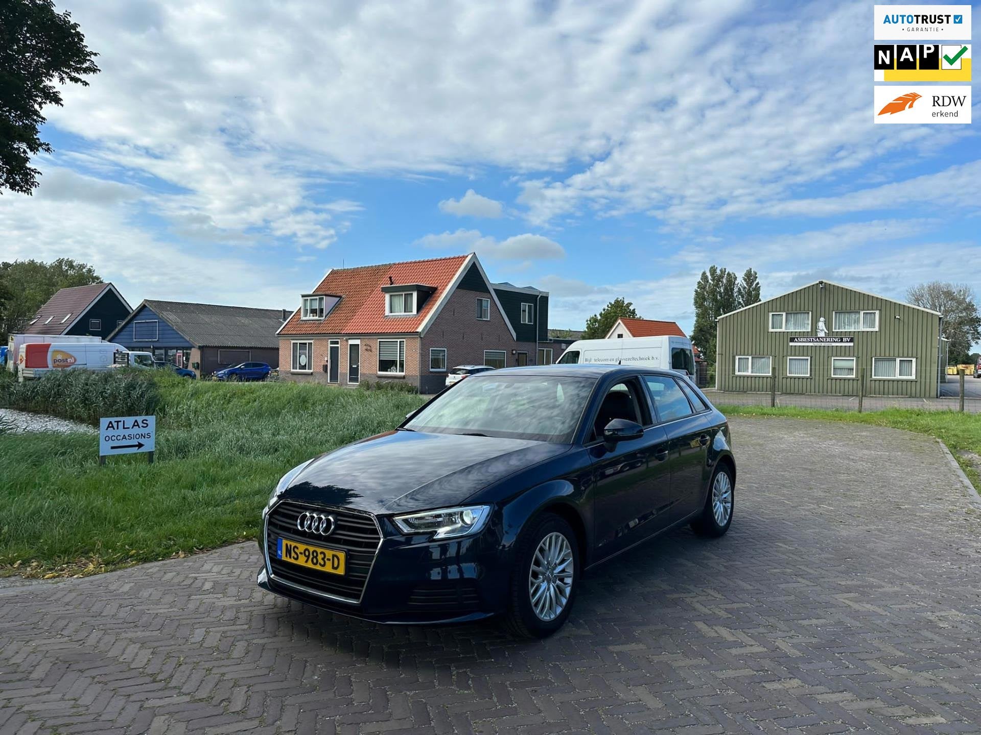Audi A3 Sportback 2.0 TDI Pro Line Navi.Clima, Auto's, Voorwielaandrijving, Euro 6, 150 pk, Blauw