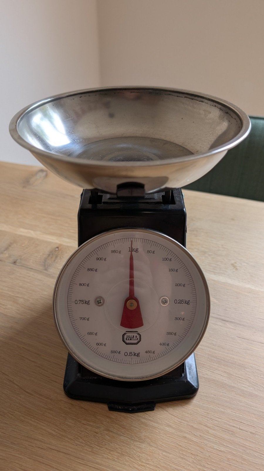 Keukenweegschaal, Witgoed en Apparatuur, Weegschalen, Ophalen, Minder dan 10 kg, Keukenweegschaal, Zo goed als nieuw