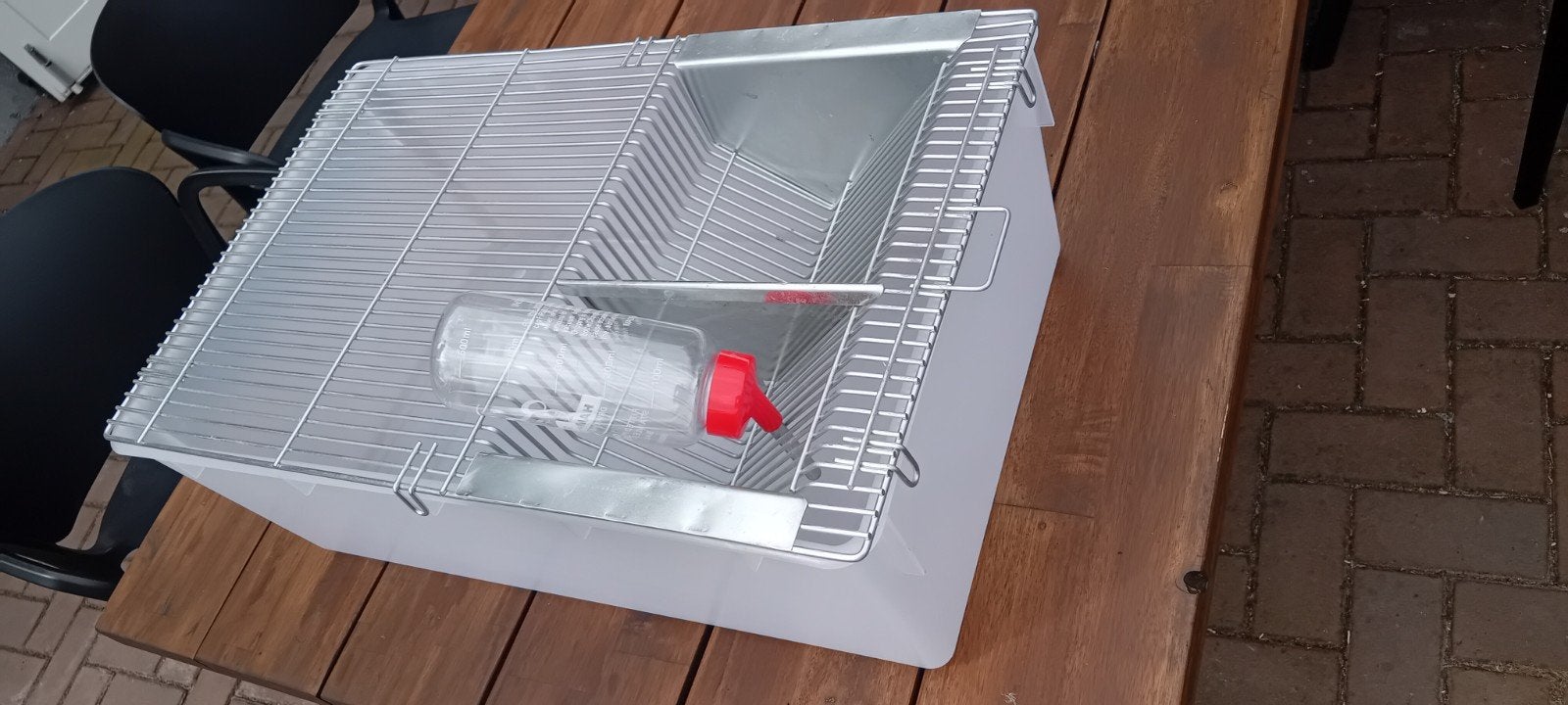 Nieuwe t4 bakken met fles, Ophalen, Nieuw, Transportkoffer of -box