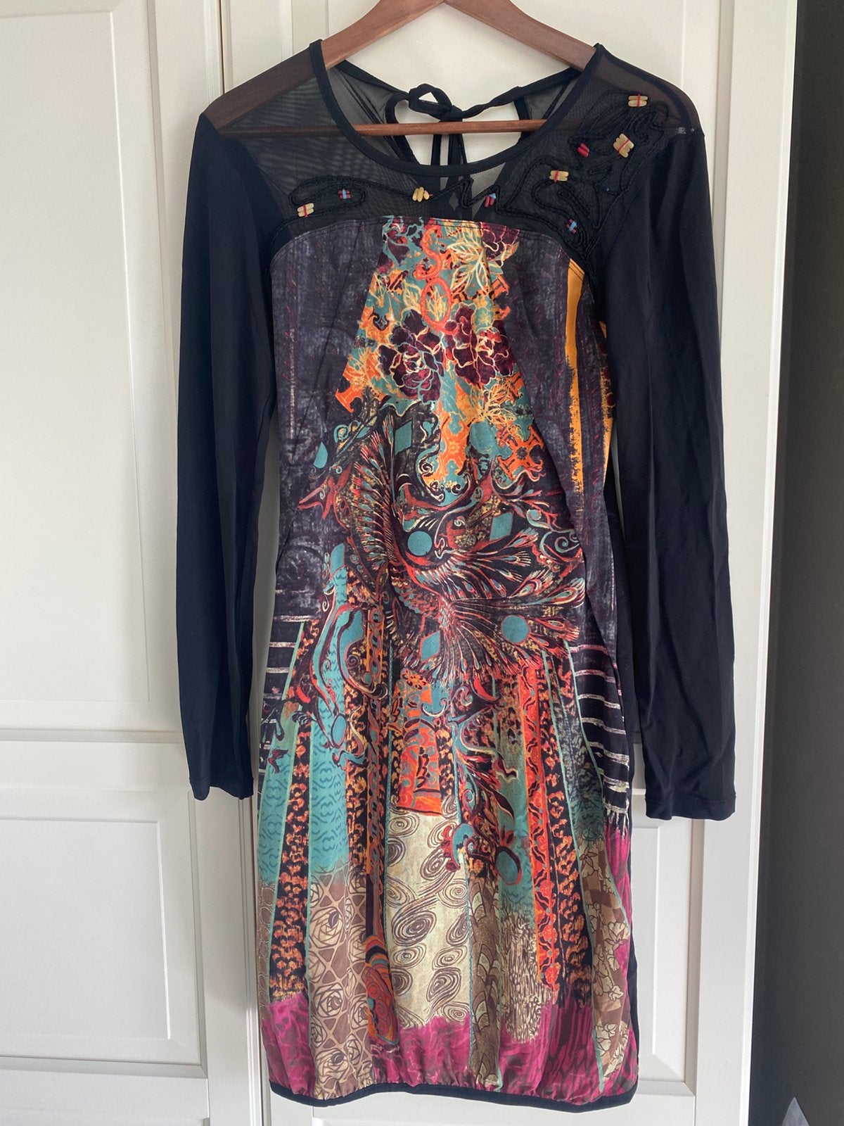 Save the Queen jurkje maat S, Kleding | Dames, Overige kleuren, Verzenden, Zo goed als nieuw, Knielengte