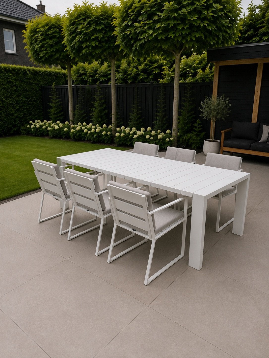 Borek Samos Tuinset Loungeset, Ophalen, Zo goed als nieuw, Wicker